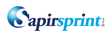 לוגו ספירספרינט תעשיית מדבקות בגלילים