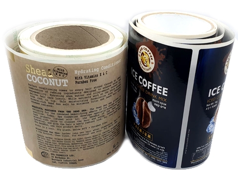 מדבקות בגלילים פרוצס